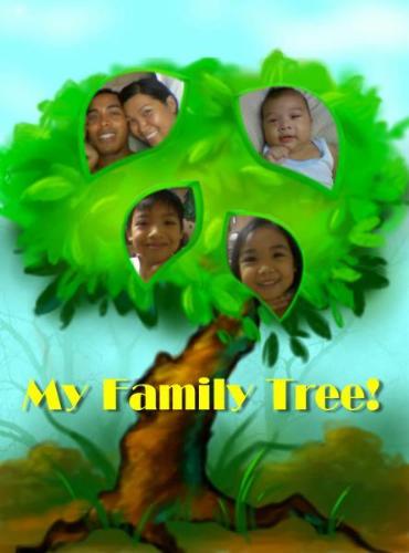my family tree - my wife did this one.