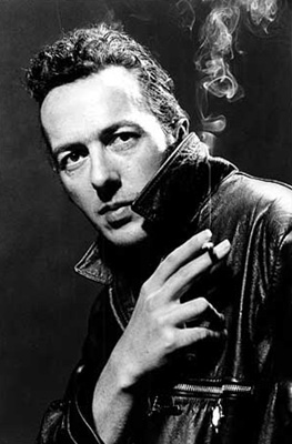Joe strummer - Joe Strummer.  Front man of The Clash.