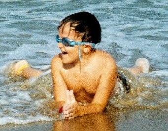 This summer at Virginia Beach - Taken in July as son played in the waves