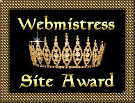 webmistress award - web award
