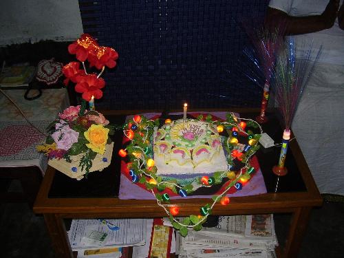 Birthday cake - Celebrating the birthday with a decotated cake