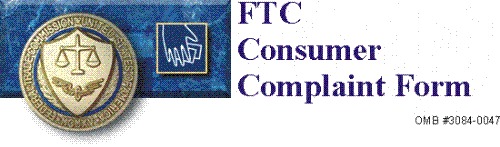 CONSUMER COMPLAINT FORM - Federal Trade Commission