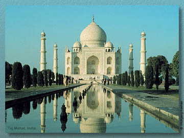 Taj Mahal - the beauty of india