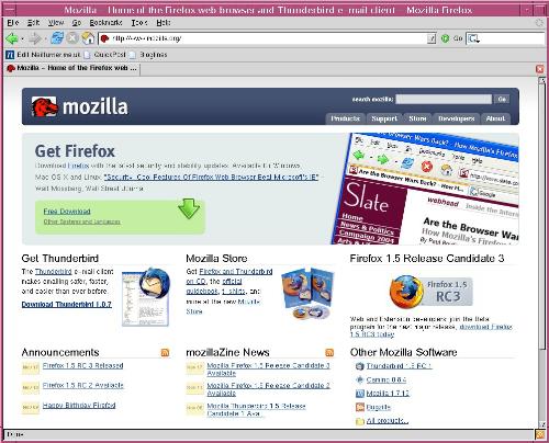 firefox brower - internet browser