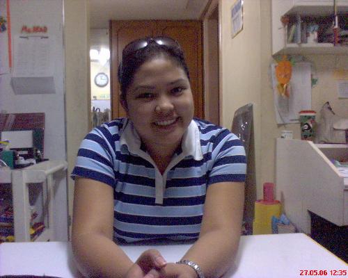 myself - this picture was taken last may 2006..im in the faculty room and doing some school work while taking picture.