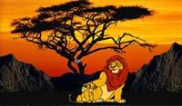 Cartoon Lion King - Lion King