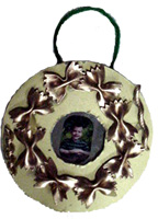 Pasta Wreath Photo Frame - Pasta Wreath Photo Frame