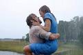 The Notebook - An old man in a nursing home reads a story to an old woman each day. The story he reads follows two young lovers named Allie Hamilton and Noah Calhoun. They met one evening at a carnival many years ago. Allie's parents separate Noah and Allie. They disapprove of Noah's lack of wealth, and move Allie away. After waiting for Noah to write her for several years, Allie meets and becomes engaged to a handsome young soldier named Lon. In a local newspaper, Noah's picture catches Allie's eye. He is standing in front of a fully restored, 200 year old home. The article is filled with praise for his accomplishments. Allie's heart nearly bursts. The last time she saw this house it was a rotted decaying shamble. She stood enfolded in Noah's arms in the great entryway and listened to his plans to buy and restore this house. Just the way she wanted it. With her love for Noah still alive, the picture pulls at her heart. She has to go back, see if Noah is okay, and tell him about her marriage. They both think the echo deep in their hearts, the one that has lasted all these years, is not shared by the other. The cry they could not stifle. It wasn't over for me.