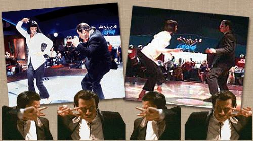 pulp fiction - Pulp Fiction is an Oscar-winning 1994 film directed by Quentin Tarantino who also co-wrote the screenplay with Roger Avary. The film's idiosyncratic characteristics include fragmented storyline, eclectic dialogue, ironic and campy influences, unorthodox camerawork, and numerous pop culture references. Tarantino and Avary won Academy Awards for Best Original Screenplay and the film was nominated for seven Oscars in total, including Best Picture.[1][2]The plot, in keeping with most other Tarantino works, runs in nonlinear order. The unconventional structure of the movie is an example of a so-called postmodernist film. The film's title refers to the pulp magazines popular during the mid–20th century, known for their strongly graphic nature. The film had an impact on the careers of its cast members. It provided a breakthough role for Samuel L. Jackson, previously a supporting actor who became an international star in a part Tarantino wrote especially for him.[citation needed] It revived the fortunes of John Travolta who was going through something of a career slump at the time, and allowed Bruce Willis to move away from the action hero reputation he had gained through films such as Die Hard. It raised the profile of Uma Thurman and led to greater recognition for character actors such as Ving Rhames and Harvey Keitel. Eric Stoltz was also acclaimed for his role as Lance. Using many elements of a black comedy with many stylistic and pop culture touches, Pulp Fiction weaves through the intersecting storylines of Los Angeles gangsters, fringe characters, petty thieves and a mysterious attaché case. In keeping with Quentin Tarantino's directorial trademark of non-chronological story telling, Pulp Fiction is written out of sequence, i.e., it was not written in chronological order then rearranged out of sequence.[3]There are three main storylines in Pulp Fiction: Vincent and Jules; Vincent and Mia Wallace; Butch Coolidge. All three are intertwined. Pumpkin (Tim Roth) and Honey Bunny (Amanda Plummer) discuss robbing restaurants instead of l1quor stores, their normal target, due to lack of awareness in restaurants. They decide to rob the one they are currently in and pull out revolvers. Pumpkin jumps up and screams'Everybody be cool, this is a robbery!' Honey Bunny grabs a revolver and screams'Any of you fcking prcks move, and I'll execute every motherf*ckin' last one of you!'The title credits play. Hitmen Jules Winnfield (Samuel L. Jackson) and Vincent Vega (John Travolta) head to a Los Angeles apartment to retrieve a briefcase that was involved in a failed deal for their boss, gangster Marsellus Wallace (Ving Rhames). They also have to kill Brett (Frank Whaley), the one who was supposed to have set up the deal, and his cohorts. The briefcase is a classic MacGuffin, whose contents are never revealed except indirectly as a glowing, gold light. Also, it should be noted that the code to the lock on the briefcase is 666, number of the beast. Jules shoots Brett's cohort (whom he had referred to as'Flock of Seagulls' for his hairstyle) and then, after a long and bizarre conversation led by the scripture-spouting Jules (a variation on Ezekiel 25:17, 'The path of the righteous man'), Vincent and Jules execute Brett in a hail of gunfire. They spare their informant, Marvin (Phil LaMarr), who happened to be there with the gang. Throughout the entire scene there is an ongoing conversation about McDonalds restaurants in foreign countries. Vega notes that since in Paris the metric system of measurement is used, a Quarter Pounder with cheese is called a'royale with cheese.' This is brought up earlier while Jules and Vincent are driving to Brett's apartment.[edit] Mia Wallace and Vincent Uma Thurman as Mia Wallace. Enlarge Uma Thurman as Mia Wallace. Vincent and Jules arrive at a bar owned by Marsellus Wallace just as Butch Coolidge is concluding a meeting with Wallace himself. As Butch leaves, he has a minor altercation with Vincent. At Marsellus's request, Vincent Vega shows his wife Mia (Uma Thurman) a good time while Marsellus is out of town. Vincent shows up at Mia's house and while waiting for her to get ready, she plays'Son of a Preacher Man', by Dusty Springfield on the sound system. They head to the fictional restaurant Jack Rabbit Slim's, a slick 1950s-themed restaurant with lookalikes of the decade's top pop culture icons as staff (e.g., television impresario Ed Sullivan as the maître d', and servers such as singer Buddy Holly (Steve Buscemi) and actresses Marilyn Monroe and Mamie Van Doren), an option for patrons to eat at a booth or a classic car refitted as a booth, and the famous'Five-Dollar Milkshake'. Vincent and Mia make small talk, wherein she recounts her experience as an actress in a failed television pilot,'Fox Force Five' (which could also be a play on the 666 phenomenon as'F' is the 6th letter of the English alphabet.) The show followed the exploits of an all-female team of secret agents, each having a particular specialty. Mia's character, Raven McCoy, was raised by circus performers and, according to the show, was'...the deadliest woman in the world with a knife.' She also knew a zillion old jokes her grandfather, an old vaudevillian, taught her, though she initially refuses to share with Vincent the joke Raven tells in the pilot out of fear of being embarrassed. In Mia's words, the rest of the troupe had other formidable abilities:'Fox, as in we're a bunch of foxy chicks. Force, as in we're a force to be reckoned with. Five, as in there's one... two... three... four... five of us. There was a blonde one, Sommerset O'Neal from that show'Baton Rouge', she was the leader. A Japanese one, a black one, a French one and a brunette one, me. We all had special skills. Sommerset had a photographic memory, the Japanese fox was a kung fu master, the black girl was a demolition expert, the French fox's specialty was sex...'(Tarantino has acknowledged the similarity between Fox Force Five and the Deadly Viper Assassination Squad (DiVAS) in Kill Bill) Mia then demands that Vincent dance with her in the Jack Rabbit Slim's twist contest and they dance to Chuck Berry's'You Never Can Tell'. When they return to the Wallace house, she is seen carrying the trophy. While listening to Urge Overkill's version of Neil Diamond's'Girl, You'll Be A Woman Soon', Mia finds Vincent's stash of heroin in the pocket of his coat, then proceeds to cut and snort a line of it, mistaking it for cocaine. She overdoses and a fearful Vincent rushes her over to small-time drug dealer Lance (Eric Stoltz), who had previously sold him the heroin. Lance helps Vincent ready the adrenaline shot and Lance's dysfunctional wife Jody (Rosanna Arquette) watches. Vincent stabs Mia with the syringe full of adrenaline. She wakes up with a howl and when asked to say something, says'something'. Jody remarks,'That was f*cking trippy'. Upon arriving back at the Wallace residence, Mia finally reveals her corny joke:'So there's Papa Tomato, Momma Tomato and Baby Tomato walking along the street. Baby Tomato starts lagging behind, and Papa Tomato starts getting really angry. So, he turns around and squishes Baby Tomato and says, 'Ketchup.''In their last conversation, they agree not to tell Marsellus of the overdosing incident, both fearing what he might do to either of them.[edit] The Gold Watch Butch Coolidge (Bruce Willis) in the pawnshop. Enlarge Butch Coolidge (Bruce Willis) in the pawnshop. Aging prizefighter Butch Coolidge (Bruce Willis) accepts a large sum of money from Marsellus, agreeing to'take a dive' (deliberately lose a fight) by allowing himself to be knocked out in the fifth round of his upcoming match. However, Butch double-crosses Marsellus, instead betting the money he received from Marsellus on himself (with, due to the fight's being fixed, very favorable odds) and winning the bout, accidentally killing his opponent in the process. Although now flush with cash, Butch must quickly leave town, as a vengeful Marsellus is hot on his trail. There is a flashback at the beginning of the'The Gold Watch' storyline (Butch's story), in which the child Butch Coolidge (Chandler Lindauer) receives his watch from a war buddy of his father's (Christopher Walken), who kept the watch in his rectum for two years to hide it from the Vietcong due to his father's death in a Vietnam War POW camp. This gold watch, which has been passed down from father to son since his great-grandfather fought in World War I, is of great sentimental value to Butch. Butch is compelled to return to his apartment to retrieve the wristwatch after he discovers his girlfriend Fabienne (Maria de Medeiros) has forgotten to pack it. He is worried that most likely Marsellus is there looking for him. When Butch enters, the coast is clear. Butch quickly gets the watch and is ready to leave. Satisfied no-one awaits to kill him, Butch grabs a sack of toaster pastries in his kitchen and puts them in the toaster on the counter. While waiting for the pastries to pop out, Butch notices a silenced MAC-10 submachine gun on the kitchen counter. Butch is shocked and picks up the gun. Upon hearing his toilet flush in the bathroom next to the kitchen, he readies himself in time to encounter Vincent Vega coming out of the bathroom. They both freeze in shock. Butch concentrates intensely on Vincent, and when the toaster pastries pop up, the shock causes Butch to fire the gun at Vincent, who falls back into the bathroom dead. While driving back to the motel from the apartment complex, Butch sees Marsellus crossing the street in front of him. They recognize each other, and Butch accelerates into Marsellus. He then collides with another car and rolls into a small parking lot. A group of ladies help Marsellus back to his feet. In his POV, he sees Butch running away from the scene. He takes out his gun; the ladies run away. Butch runs down the sidewalk with an injured leg, while Marsellus limps on his tra