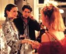 the sister - julia roberts meeting hugh grant's sister (in the movie)... she's her number 1 fan! haha..