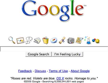 google - It&#039;s a search engine.