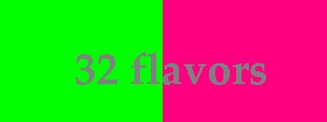 32 flavors - i rili love to listen to it over and over. may it be acoustic or not. even when im watching a gig i rili love to request alana davis' 32 flavors