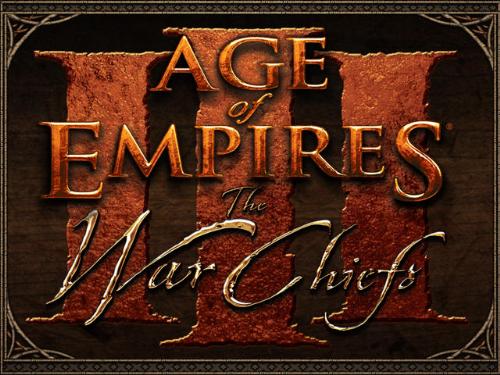 Age of Empires 3 Warchiefs - Age of Empires 3 The Warchiefs Logo.