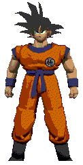 Goku - He is Goku. He have a power and strong. He have Kame-hame power.I like watch Goku on the TV