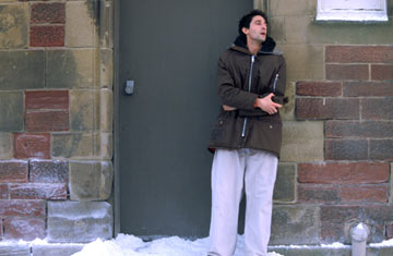 The Jacket - After recuperating from a gunshot wound to the head, Gulf War veteran Jack Starks returns to his native Vermont suffering from Amnesia. When he is accused of murdering a police officer and committed to a mental institution, a physician, Dr. Becker, puts him on a controversial treatment regimen in which Starks is injected with experimental drugs, confined in a straight-jacket, and locked for extended periods in the body drawer of the basement morgue. In his drugged and disoriented state, Starks’ mind propels him into the future, where he meets Jackie, and discovers that he is destined to die in four days. Together, they search for a way to save him from his fate.