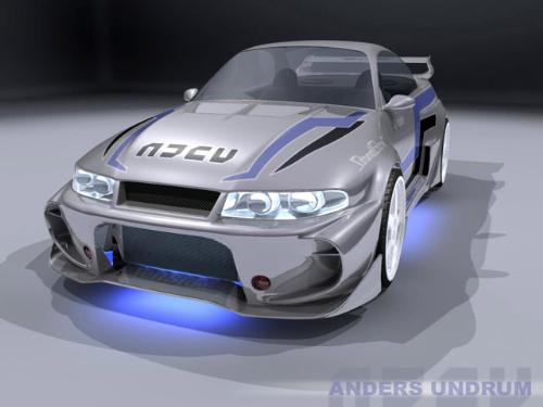#d Design - A cool now virtual car model