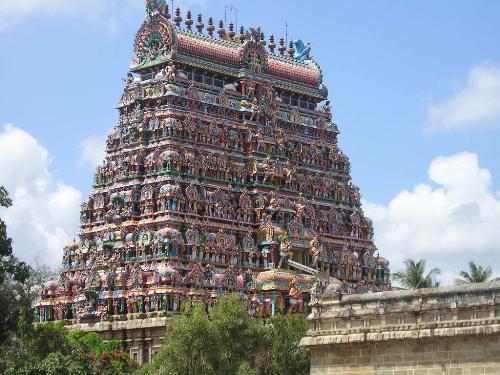 Temple - this is a south indian temple. it is located in tamil nadu, india. this temple's name is NATRAJ TEMPLE.