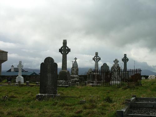 Large Graveyard - A picture of a graveyard.