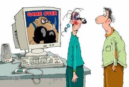 It just games - Don't try stupid thing of game in your real life it could be dangerous