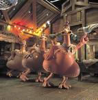 Chicken Run - It shows the chickens dancing