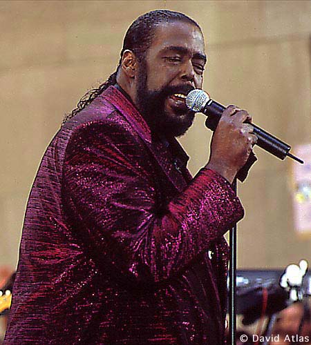 barry white  - at the piano