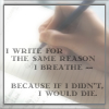 writing - write