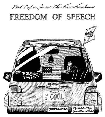 Freedom of Speech - Freedom of Speech