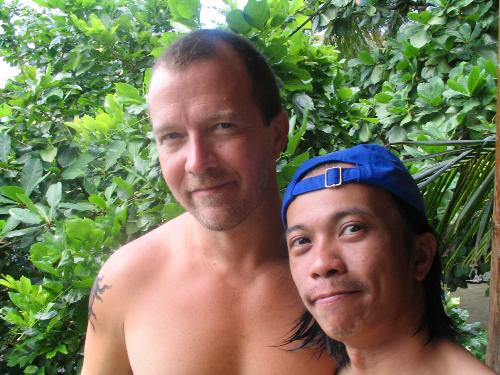 Big Bear and Lil Bear - enjoying some time at Puerto Galera together and with friends...