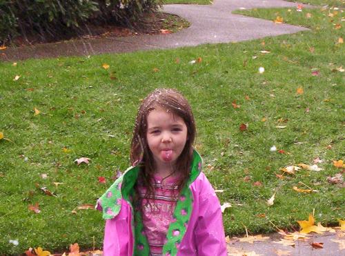 haley - daughter haley it started to snow