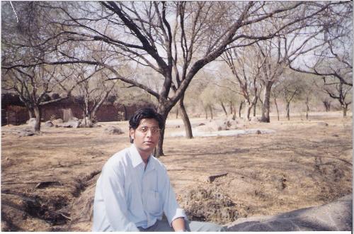 Myself - explorer in the picture