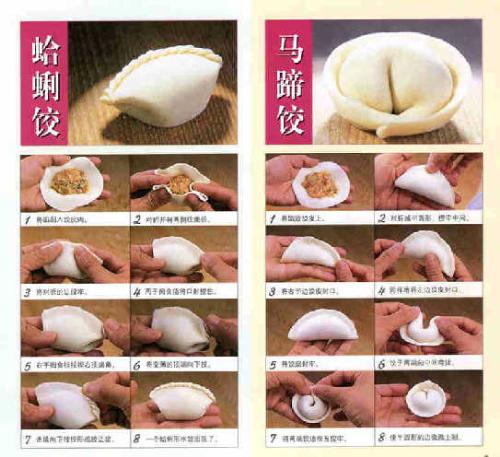 dumpling manufacture method -  dumpling manufacture method