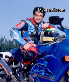 THALA  - THALA ROCKS EVEN IN BIKE RACE