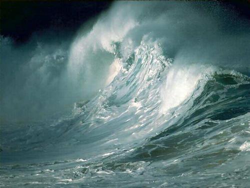 nature - waves - Nature. Enjoy the high waves! Marvellous Nature