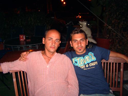 Fabio & Giovannino - This is me with my friend Giovannino from Sweden. :)