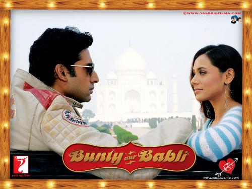 bunty or bubly - rani mukherji and abishak bachan,bollywood