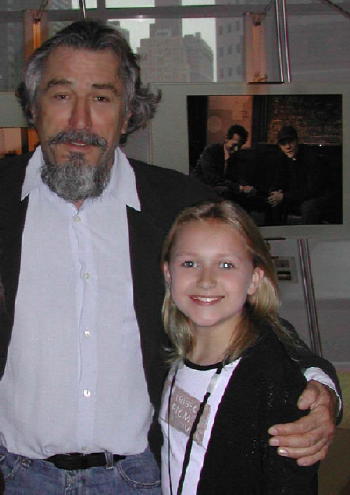 robert deniro - whit his nice...he is old in this pic as you can see