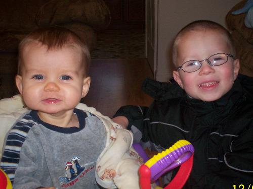 my boys - keenen and kaleb
