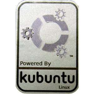 Kubuntu Sticker - Powered By Kubuntu Kubuntu Sticker - Powered By Kubuntu