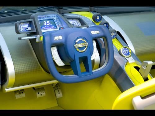 2006-Nissan-Urge-Concept-Steering - Nissan ROCKS
