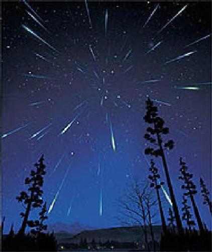 meteor shower - meteor shower