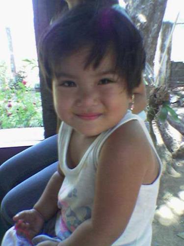 my niece - this is the picture of my niece with having fun with her..