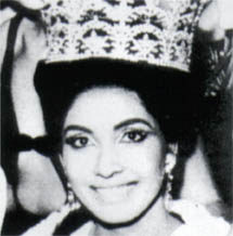 Miss world 1966 - This is the photograph of Reita Faria, Miss world 1966 and first miss world from India