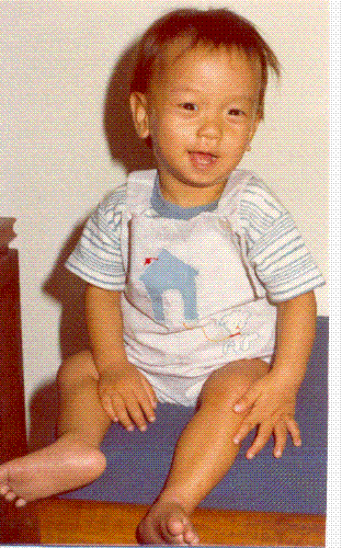 Dutch - photo of an 18-month old Vietnamese orphan Dutch who lived with me for 10 days before immigrating to Australia