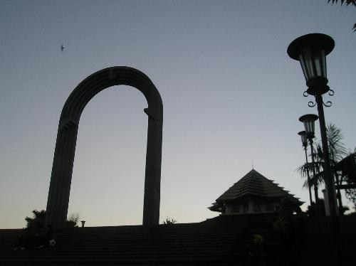 UGM Mosque in the evening - i luv this