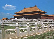 The Forbidden City in Beijing - Forbidden City is the palace of Ming Dynasty & Qing Gynasty. Now it is the best museum in china. More than 1,000,000 antiques there and attract countless tourist daily.