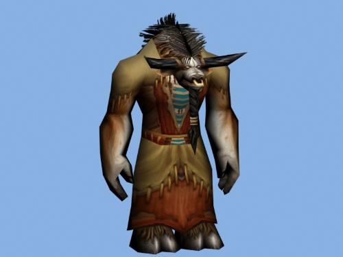 Tauren Druid - Here's a tauren druid, but this one's a male one. Couldn't find a picture of a female one.