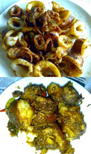sweet and spicy squid - sweet and spicy squid