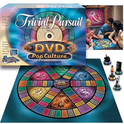 Trivial Pursuit - Trivial's DVD version. Trivial Pursuit - Trivial's DVD version.