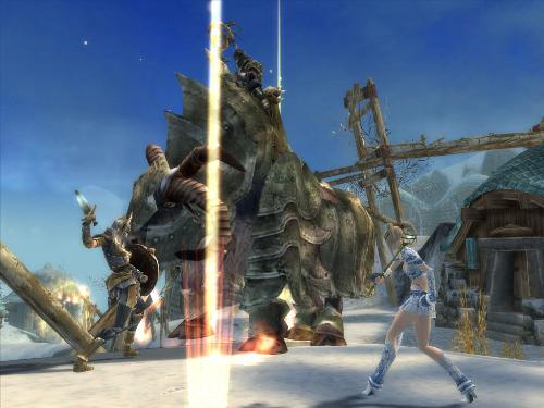 warriors - warriors fighting monsters
