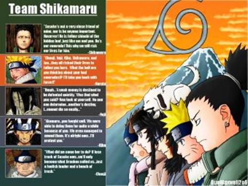 naruto - shikamaru's team